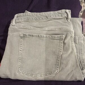 Old Navy Women's Wide Leg Pants - Olive Green